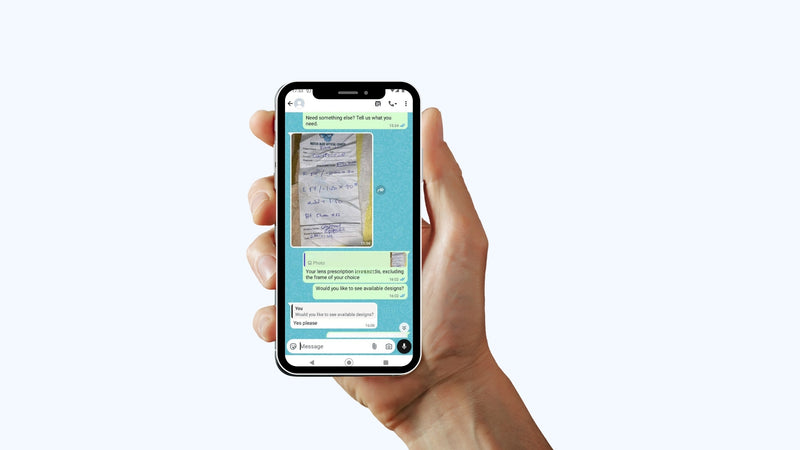 Already Have a Prescription? Send It via WhatsApp