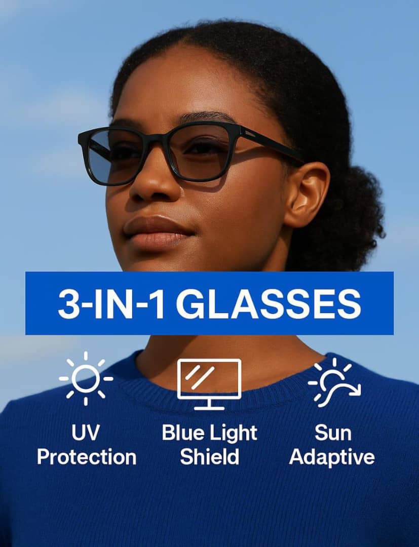 Blue Light Blocking | Photochromic Glasses