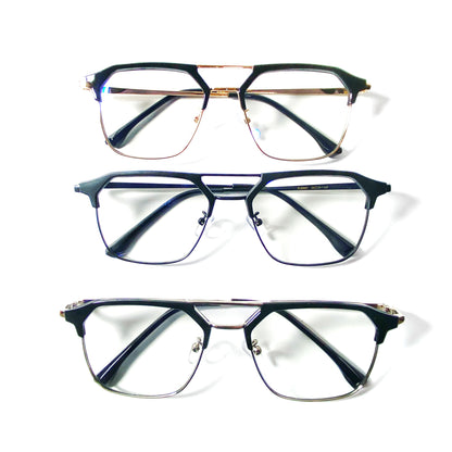 CHIEF | Aviator-Inspired Anti Glare Blue Light Blocking UV Protection Photochromic Computer Glasses