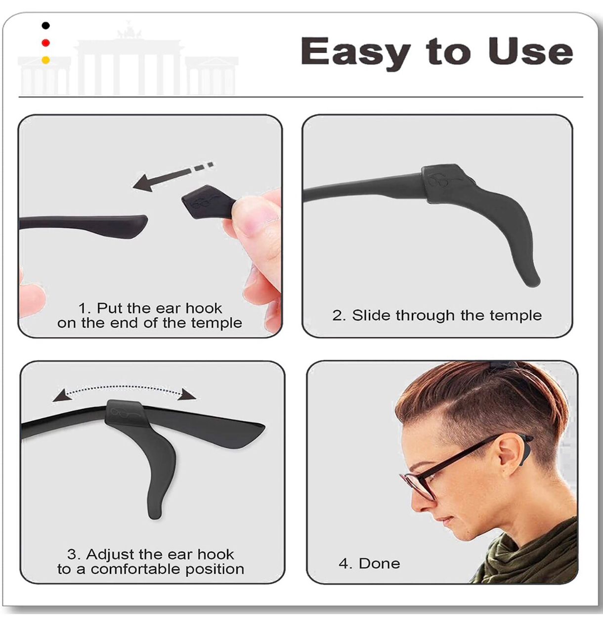 Anti-Slip Ear Grips