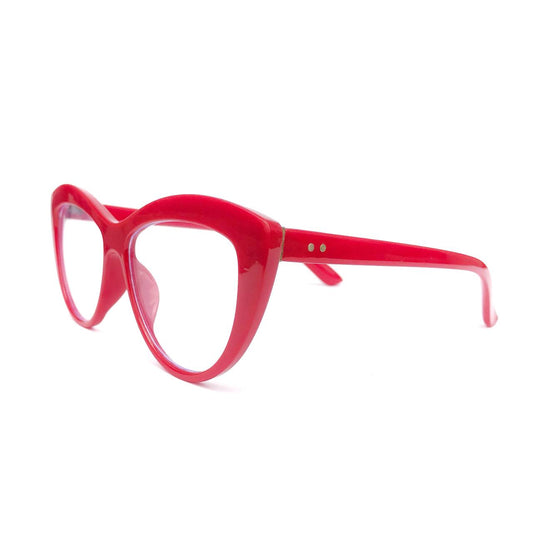 Lunettes œil de chat pour femme avec monture optique et blocage de la lumière bleue