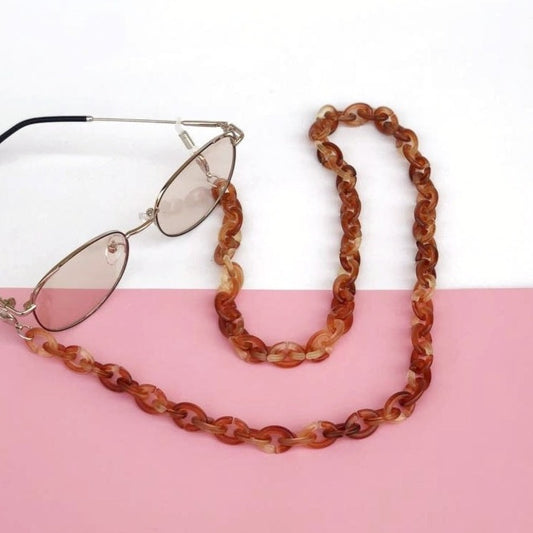 Round Chain Statement Glasses Holder