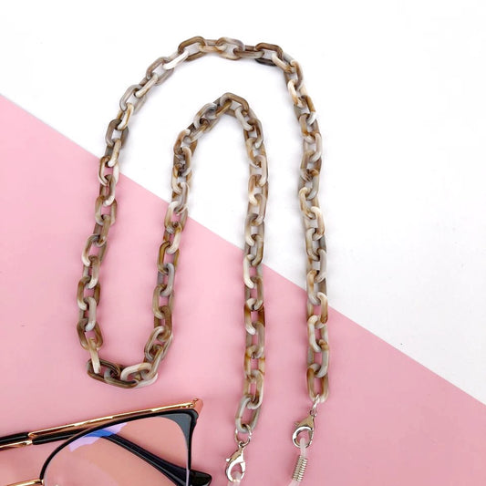 Box Chain Statement Glasses Holder
